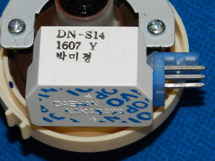DC97-00731A - Воздушный датчик уровня воды (прессостат) DN-S14=DL-S14 Samsung