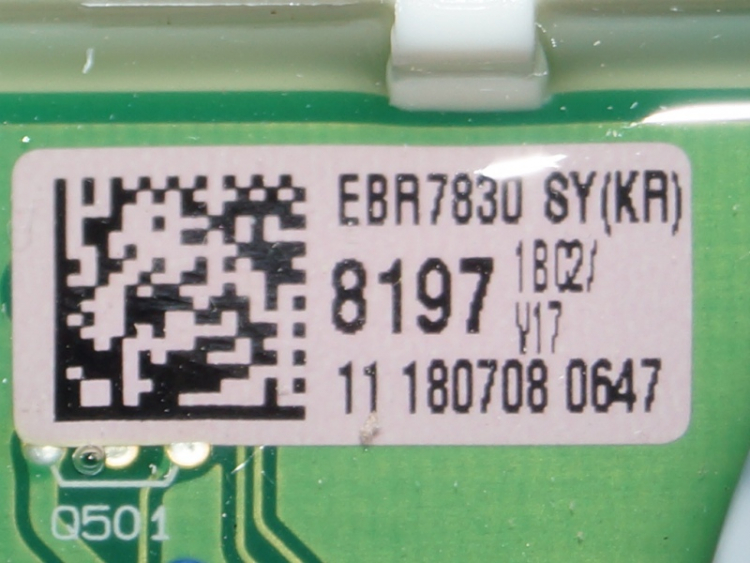 EBR78308197 - Модуль индикации (без доп. диоднов под кнопками) LG