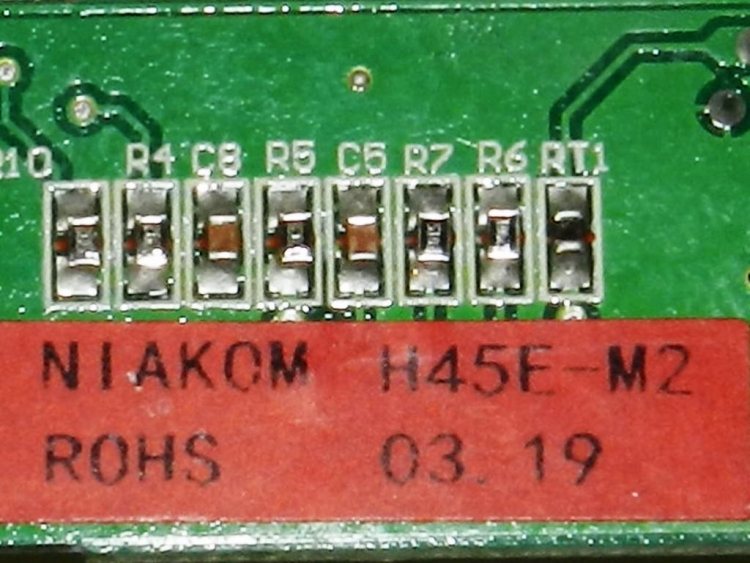 908081410211 - Модуль индикации H45E-M2 (широкий шлейф на 8 контактов) Атлант