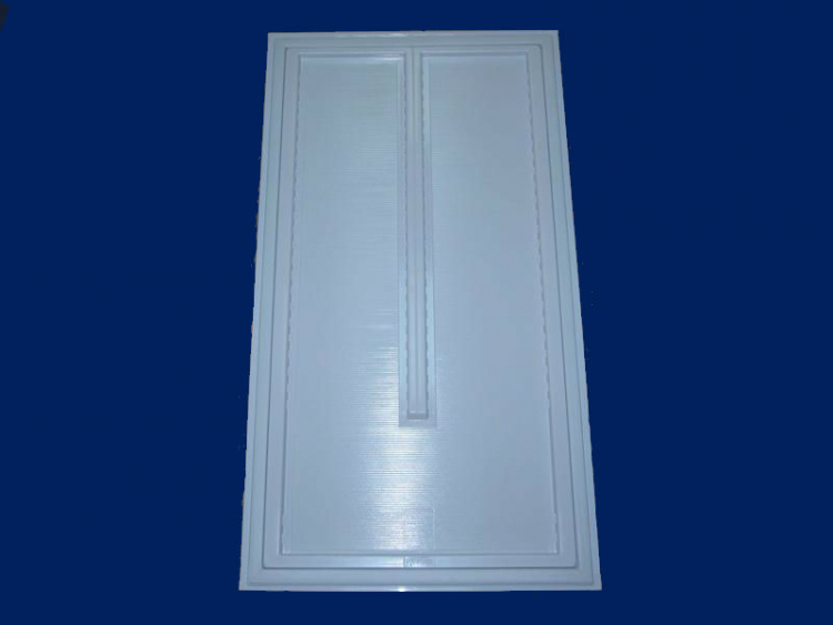 730534101122 - Дверь холодильной камеры 1083x593мм (белая, под механический выключатель света) Атлант