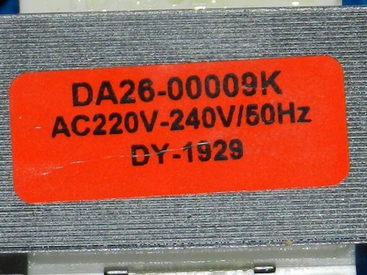 DA26-00009K - Трансформатор силовой DY-1928 Samsung