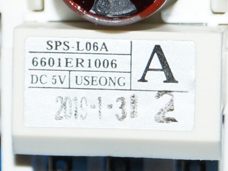 6601ER1006A - Реле уровня воды в баке SPS-L06A  LG