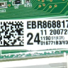 EBR86881724 - Модуль индикации (2 половинки соединены через шлейф) без доп. диодов + Wi-Fi LG