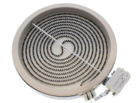 480121101516 - Конфорка стеклокерамической поверхноси 1700W внешний D200, внутр d180mm (hi-light)  Whirlpool (INDESIT)