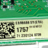 EBR86881757 - Модуль индикации (2 половинки соединены через шлейф) без доп. диодов + Wi-Fi 