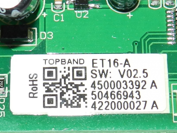 904211900034 - Электронный термостат (модуль управления) ET16-A Атлант