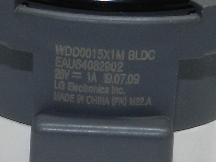 EAU64082902  - Сливная помпа (без улитки, без фильтра) WDD0015X1M 26V / 1A / 20W LG