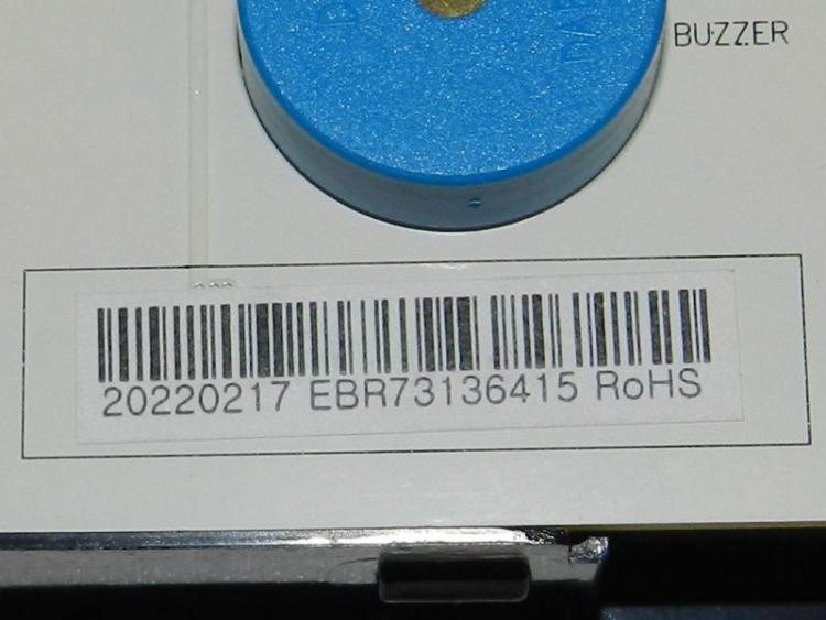 ACQ83852358 - Модуль индикации и управления Total No Frost (установлен в двери) LG