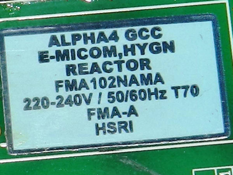 EBR83465143 - Модуль управления ALPHA4 GCC FMA102NAMA (силовая плата) холодильника LG