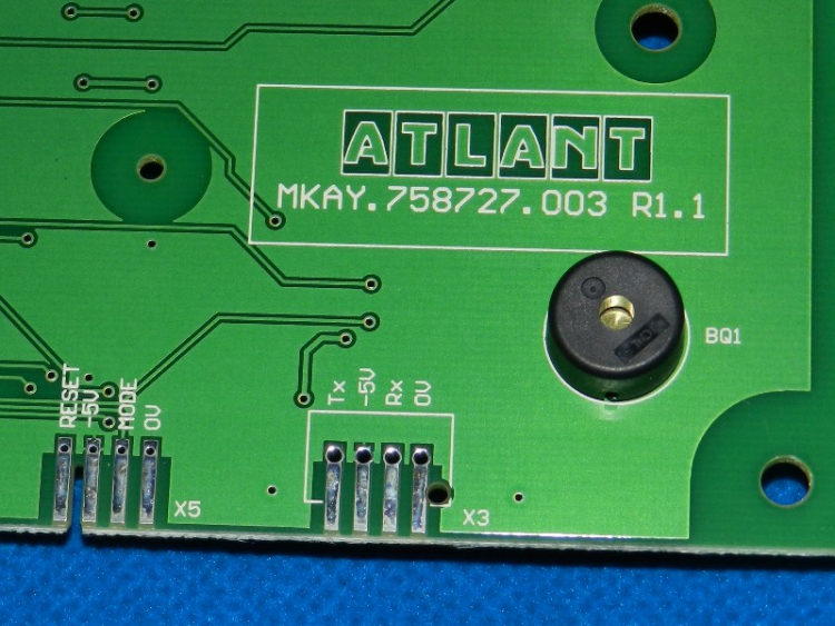 908081400118 - Модуль управления и индикации  MAC107-3 Атлант