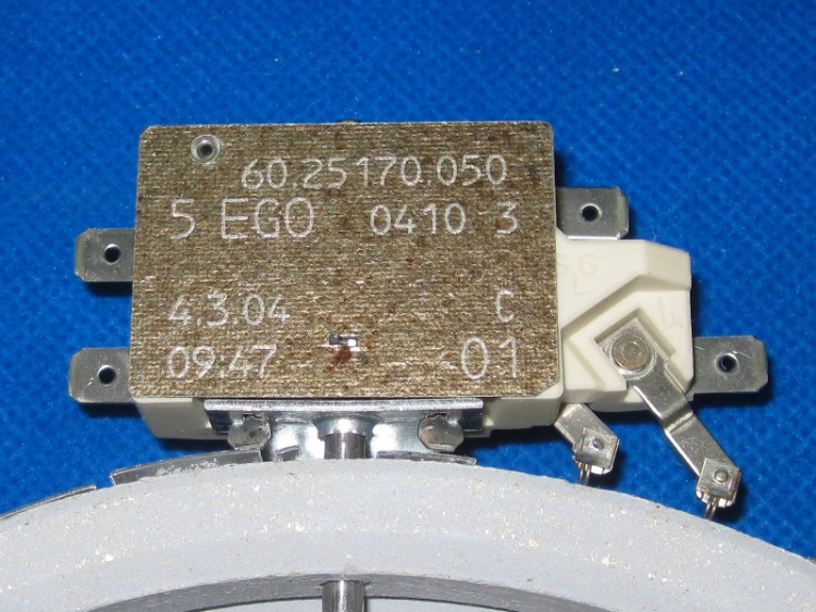 908091000786 - Конфорка для стеклокерамики (средняя) D-200mm, d-175mm EGO 60.25170.050 Атлант