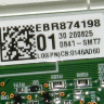EBR87419801 - Модуль индикации (2 половинки соединены через шлейф) + Wi-Fi