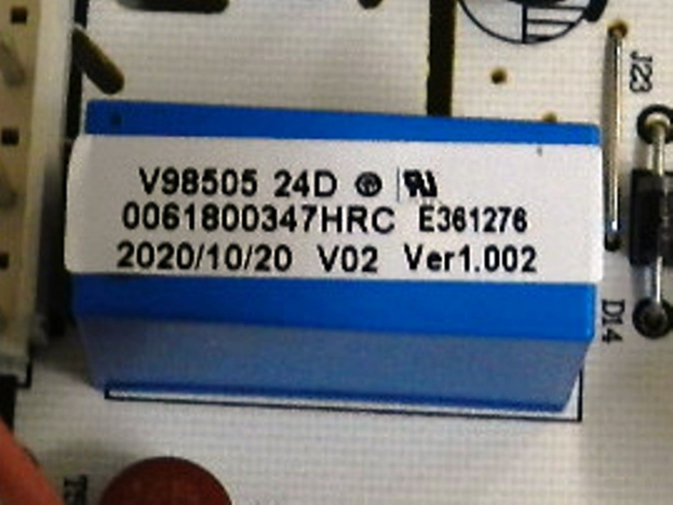 0060854683 - Модуль управления холодильником с сетевым шнуром питания 1.8м V98505 HAIER