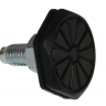 0020300170G - Ножка черная с гайкой М10 / L=38мм (1шт) Haier