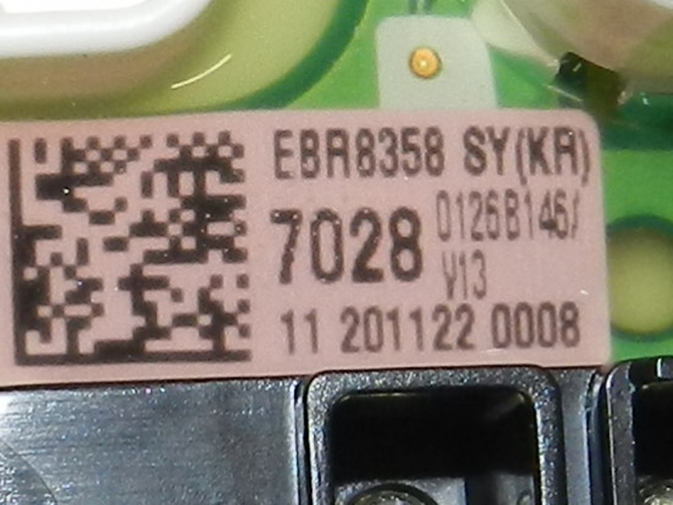 EBR83587028​ - Модуль индикации (2 фишки) LG