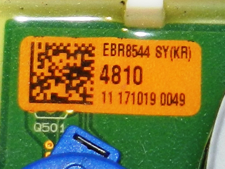 EBR85444810 - Модуль индикации (сенсорное управление) + NFC LG