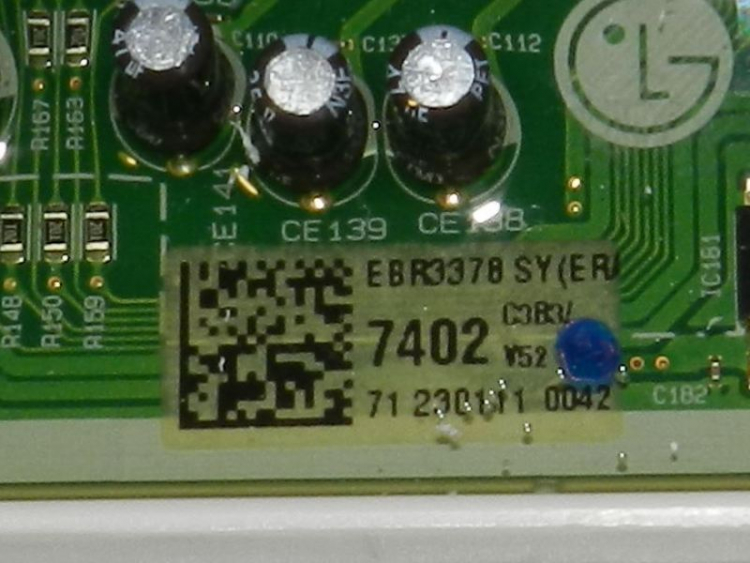 EBR33787402 - Силовой модуль управления LG